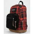 thumbnail image 3 of Jansport Plaid Red/Gray/Black Backpack, 3 of 4