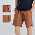 thumbnail image 2 of Big & Tall Men's Athletic Shorts 9" Inseam Quick Dry Performance Short Pants, Summer Above Knee Moisture Wicking Workout Shorts with Side Pockets for Training, 2 of 8