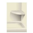 Transolid 14" x 14" Solid Surface WallMount Corner Shower Seat