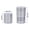 4pcs C, variant on Furniture Riser Furniture Riser 43-75mm Adjustable Strong Load Bearing Aluminum Alloy Heavy Duty Bed Riser Metal Bed Riser