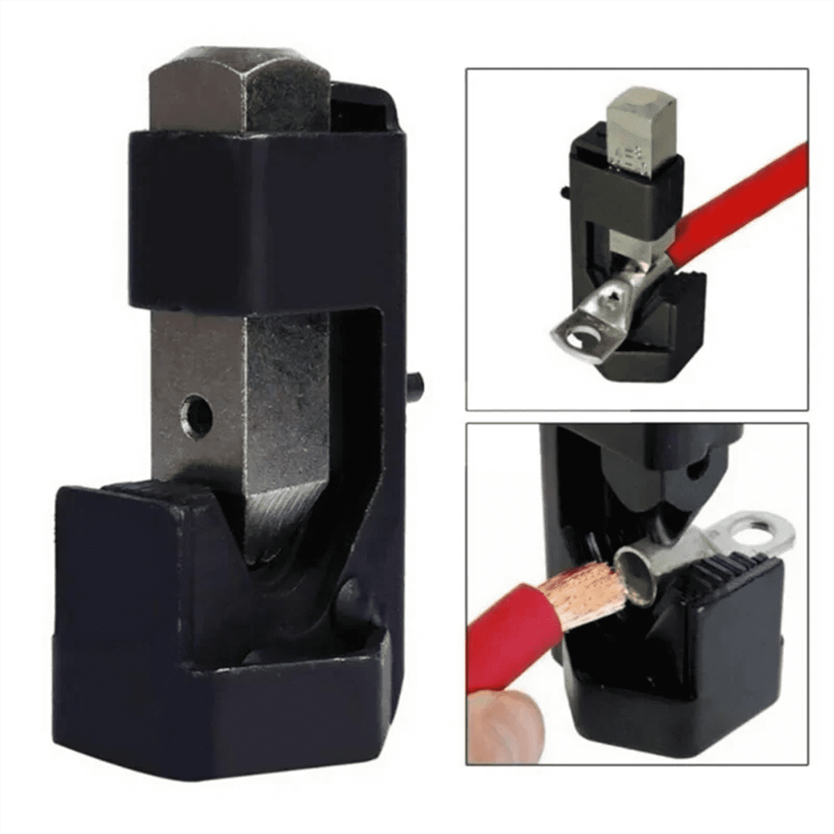 Electrician Wire Terminal Welding Lug Cable Hammer Crimper Crimping Tool Riveting Plier for From 16 to 4/0 Gauge Au 20