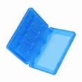thumbnail image 3 of Estuche de plástico PP 28 en 1 Nikou para cartuchos de juego de Nintendo 3DS DSL DSI LL color azul, 3 of 15