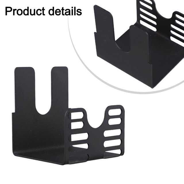 Kit de Rôtissoire 7,6 cm Support de Moteur de Rôtissoire Installation Facile Expérience de Grillade Améliorée Barbecue Arrière-Cour Fer