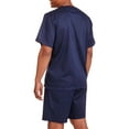 thumbnail image 2 of Fruit of the Loom Men's and Big Men's Short Sleeve, Knee-Length Pant Pajama Set, 2 of 2