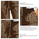thumbnail image 5 of Pantalones sueltos para mujer, pantalones para mujer con estampado de leopardo, pantalones para mujer con estampado de leopardo, pantalones casuales para mujer, elaborados por expertos, 5 of 6