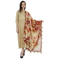 thumbnail image 5 of Bimba Kurta Set for Womens Ethnic Flared Kurti with Pant & Printed Dupatta Indian Designer Clothing, 5 of 7