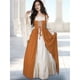 thumbnail image 4 of Disfraz Medieval Renacentista para Mujer, Cosplay Sobre Vestido Naranja XL, 4 of 7