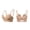 Beige, variant on Women's Low Back Wireless Bra Push up Convertible Straps Plunge Brassiere Lifting Support Bralette Deep U Neckline Anti-Chafing Smooth Daily Underwear Top Beige 32
