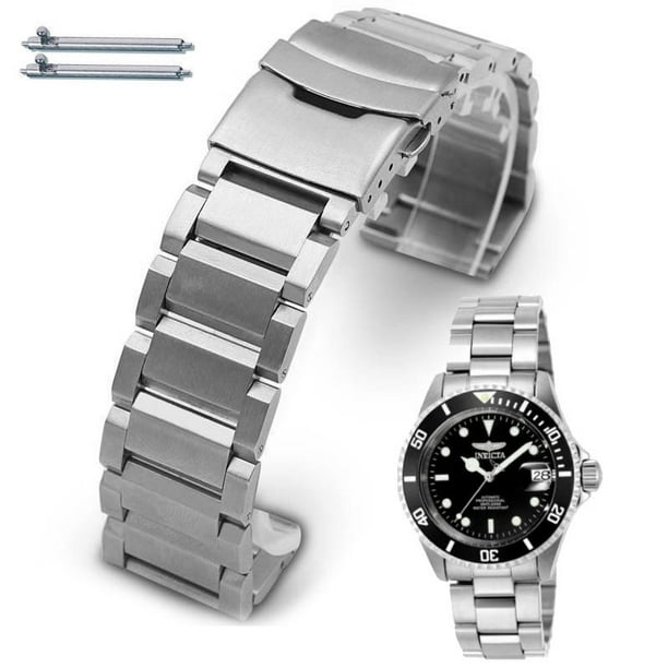 Silver Tone Metal Watch Band Fits Invicta Pro Diver 9937 9937OB 5003 - Walmart.com