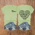 thumbnail image 2 of kaondbfi Summer Tops for Women Mama Shirts for Women Short Sleeve Letter Printed Graphic Mom Gifts Tee Shirts Womens Essentials Fashion Clothing, 2 of 9