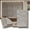 Cement Grey, variant on BEAUTYPEAK 4PCS 48"x 24" 3D Wall Decor Wall Panels Faux Stone Siding, Carbon Black