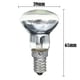 thumbnail image 2 of Replacement Lava Lamp E14 R39 30w Screw In Light Bulb Clear Reflector Spot Light Lava Incandescent, 2 of 5