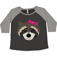 thumbnail image 3 of Inktastic Raccoon Girl Animal Women's Plus Size T-Shirt, 3 of 5