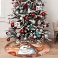 thumbnail image 5 of Yiaed Dinosaur Baking Delight Print Christmas Tree Skirt , Tree SkirtsTree Mat for Christmas Winter Holiday Indoor Decorations-36", 5 of 7