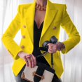 thumbnail image 1 of Primavera Verano nueva mujer elegante abrigo de un solo pecho traje chaqueta Casual abrigo Oficina chándal trajes Blazer pantalones SetXL Gao Jinjia LED, 1 of 2