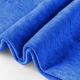 thumbnail image 4 of Aobny Men Shirt Pocket Sweatshirt Plain T-Shirts Long Sleeve Hooded Big & Tall Shirts for Men,Blue,4XL, 4 of 5