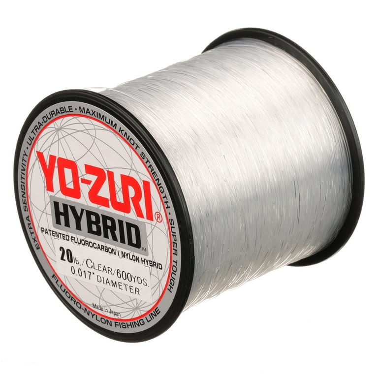 Yo-Zuri America Clear Hybrid Fishing Line, 600 Yds. 20lb