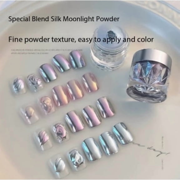 Mirror Chrome Nail Glitter Powder for Electroplated Shimmer Finish