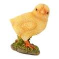 thumbnail image 4 of Estatua de pollito de jardín, figura de animal, escultura de resina, figura de gallo en miniatura para Estilo C, 4 of 8
