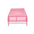 thumbnail image 5 of Mind Reader Mesh Monitor Stand and Desk Organizer, Pink, 5 of 7
