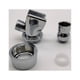 thumbnail image 5 of Soporte de cabezal de ducha montado en el brazo de ducha Adaptador de te ajustable Soporte atornillado para baño Herramientas de desviación de ducha Adaptador de grifo (plateado), 5 of 5
