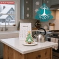 thumbnail image 6 of Stylish Metal Hanging Christmas Tree Wind Spinner - Intricate Branch & Root Design with Modern Circuitry Motif for Garden Decor, 6 of 7