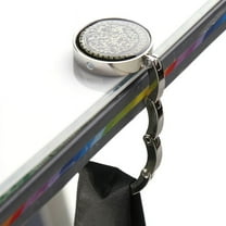 Round Table Vintage Flowers Foldable Purse Bag Hanger Holder Handbag Hook X2P4