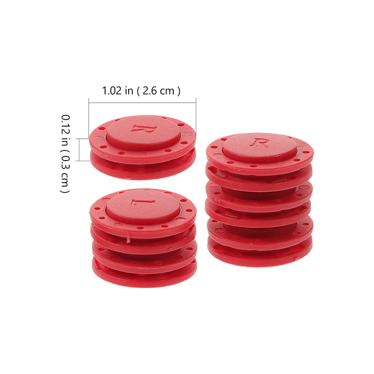 Bydezcon Magnetic Coat Buttons, 1 Pair Automatic Magnetic Buttons Nylon  with Magnets Sewing Material Clothing Button for Crafting Sewing Repair