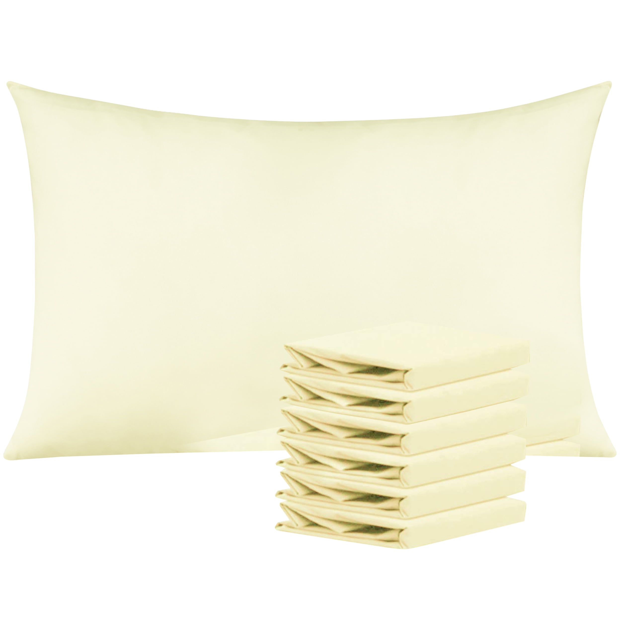 Ntbay 100 Double Brushed Microfiber Pillowcases set, Ultra Soft and