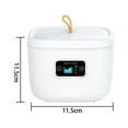 thumbnail image 2 of WIFKLSIIPG Retainer Cleaner Machine for Denture Cleaner 45kHz 255ML 3 Mode Adjustable Jewelry Cleaner for Aligner Mouth Guard Toothbrush, 2 of 7