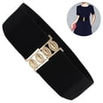 thumbnail image 1 of Ceinture à Grand Taille Élastique, Ceinture Extensible à Serrer, Boucle Rétro à Boucle, 1 of 9