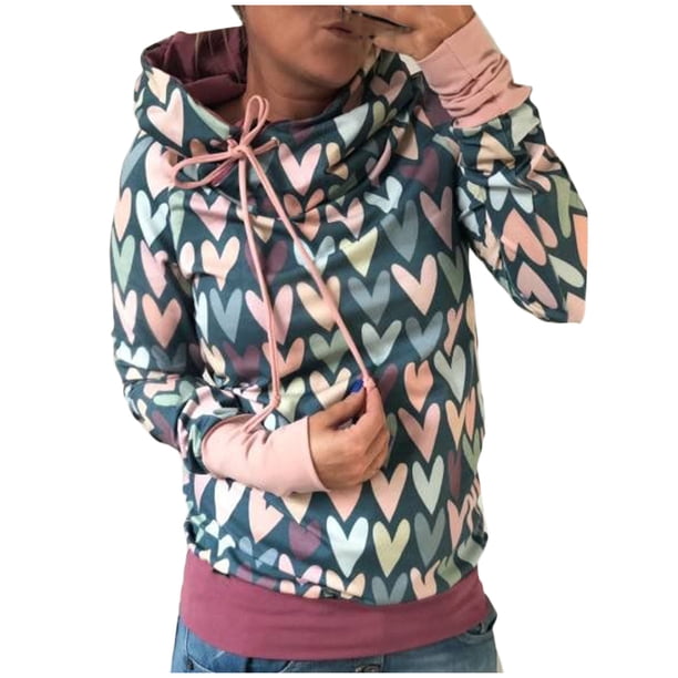 Mujeres Sexy Crop Floral Stripe Printed Splicing Workout Outwears Manga larga con cuello en V Sudaderas con capucha Sweatershirt Casual Otoño Blusa Tops Fridja fksj3910