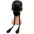 thumbnail image 2 of Cycling Wrap Skull Cross Cap Men/Women Do Du Rag Leather Doo Rag Flame Cap with Snug Fit for Outdoor Activities, 2 of 6