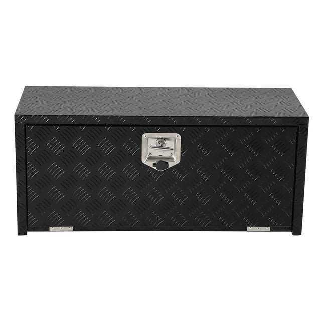 EDTara Waterproof Aluminum Underbody Storage Box, Heavy Duty Truck Bed Organizer With t-Handle Lock for Trailers and Rvs