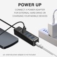 thumbnail image 1 of SmartQ H302Pro USB C Hub, 4 puertos Super Speed USB 3.2 Hub con cable, 1 of 2