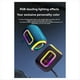 thumbnail image 3 of Altavoz Bluetooth IPX5, Resistente Al Agua, con Luz RGB de Colores, Compatible con Reproducción USB/TF/AUX, Función de Recepción de Sonido, Color Azul., 3 of 5
