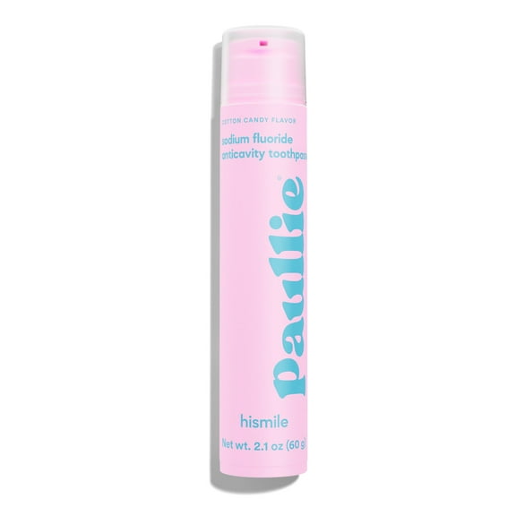 Cotton Candy flavor sodium fluoride anticavity toothpaste