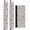 Gray, variant on 2 PCS Refrigerator Door Handle Covers, Mistletoe Leaf Adjustable Kitchen Appliance Handle Cover Rustic Twine Bow Dark Green Leaves Botanical Non Slip Fridge Oven Stove Dishwasher Handle Protector