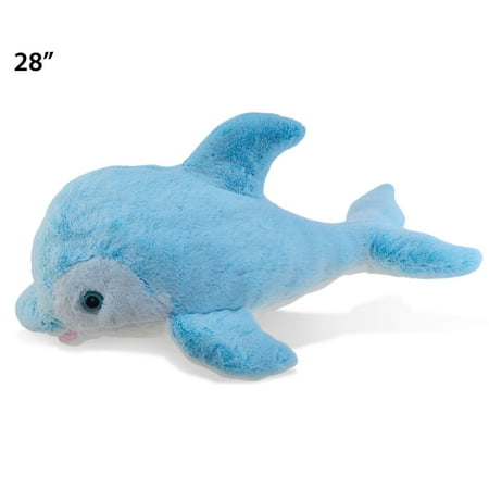 pink plush dolphin