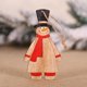 thumbnail image 3 of Inteprter Colgante de de Navidad Muñeco de nieve Adornos colgantes Percha de impresión colorida con cuerda de cáñamo Fiesta en casa Hotel Kits de decoración para fiestas Muñeco de nieve Inteprter HA070164-02, 3 of 6