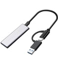 thumbnail image 1 of Mistaha USB 3.1 Type-C SSD External Box Case Aluminum Alloy M.2 NVME/NGFF Solid State Disk, 1 of 8