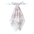 thumbnail image 3 of Lulujo - Baby Security Blanket Lovie Cotton Muslin with Satin Trim, 3 of 3