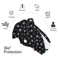 thumbnail image 2 of Baby Car Seat Cover for Babies, Opening Black Star Minky Carseat Canopy for Boys Girls, Multiuse Cover for Infant Carseat/Baby Carrier/Stroller/Nursing Breastfeeding/Newborn Shower Gift C29, 2 of 6