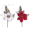 thumbnail image 2 of Christmas Magnolia Pick  - Set of 6, 2 of 3