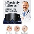 thumbnail image 3 of Heated Eye Mask for Dry Eyes - Silk Cordless Warm Eye Compress Moist Heat, FSA HSA Eligible, Eye Heating Pad for Stye Treatment, Tired Eyes, Sleep, Travel, Washable, Rechargeable, Black, 3 of 10