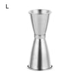 thumbnail image 1 of POINTERTECK Stainless Steel Double Shaker Cup Bar Cocktail Jigger Liquor Measuring Tool, 1 of 7