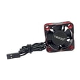 thumbnail image 3 of Ventilador de Refrigeración para Motor de Coche de Control Remoto, Ventilador de Refrigeración ESC Sin Escobillas, Reemplazo de Accesorio Duradero Prá 3010 rojo 27000RPM, 3 of 8