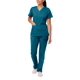 thumbnail image 1 of Conjunto médico Adar Pro Breakthrough Plus para mujer - Top con cuello en V mejorado y pantalones con múltiples bolsillos - 4400 - Azul caribeño - S, 1 of 5