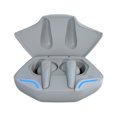 thumbnail image 2 of Seitruly Auriculares 5.0 compatibles con Bluetooth Auriculares recargables con cancelación de ruido con estuche de carga Auriculares ergonómicos Cables de audio/vídeo Gris, 2 of 6