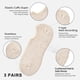 thumbnail image 2 of Calcetines deportivos antideslizantes invisibles superficiales antideslizantes de silicona de algodón para todas las estaciones calcetines finos para mujer, 2 of 5